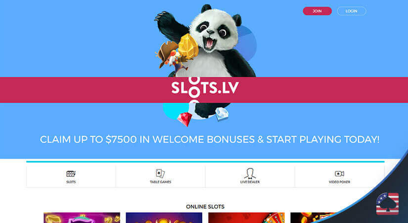 Image of Welcome Bonus & Latest Games at Slots.lv